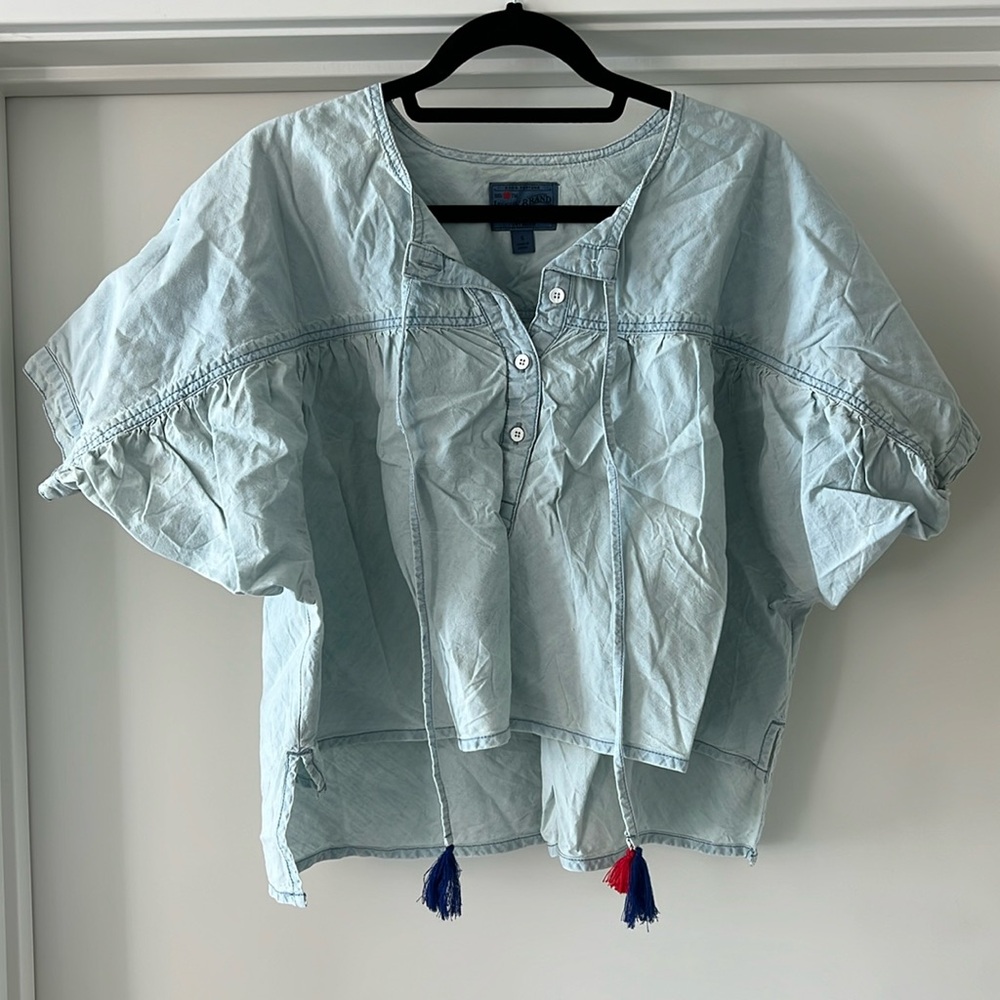 Lucky Brand chambray high low top